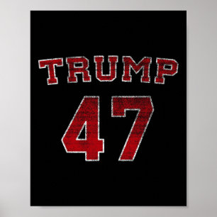 Trump 2024 Election 47 Victory Win President Inaug Poster