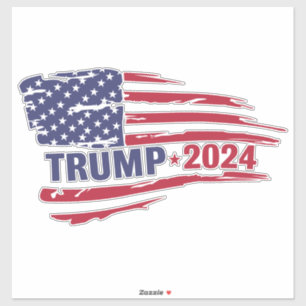 Trump 2024 Election American Flag