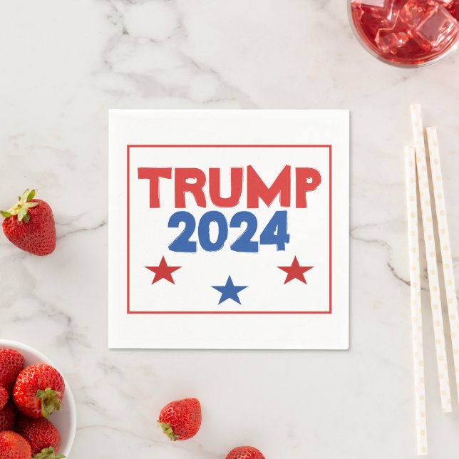 TRUMP 2024 Election Paper Napkins (Insitu)
