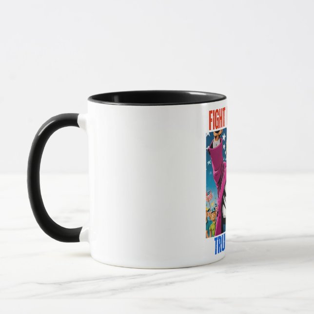 TRUMP 2024 FIGHT FIGHT FIGHT MUG (Left)