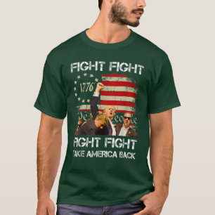 Trump 2024 Fight Fist Rally Trump Rally 2024 T-Shirt