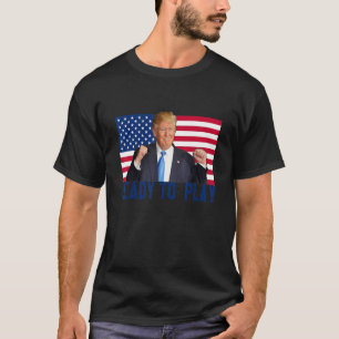 Trump 2024 Flag 45 47 Election Save America Again  T-Shirt