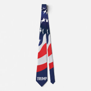 Trump 2024 Flag Neck Tie