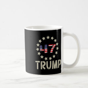 Trump 2024 Flag (on Byck) Take America Ck Trump Fl Coffee Mug