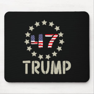 Trump 2024 Flag (on Byck) Take America Ck Trump Fl Mouse Mat