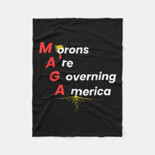 Trump 2024  fleece blanket