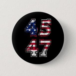 Trump 2024 For President 6 Cm Round Badge