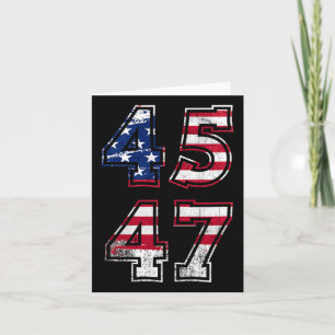 Trump 2024 For President Card