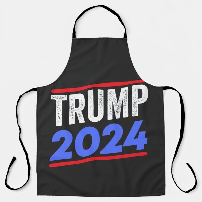 Trump 2024 For President Donald Jr. Maga Election Apron (Front)