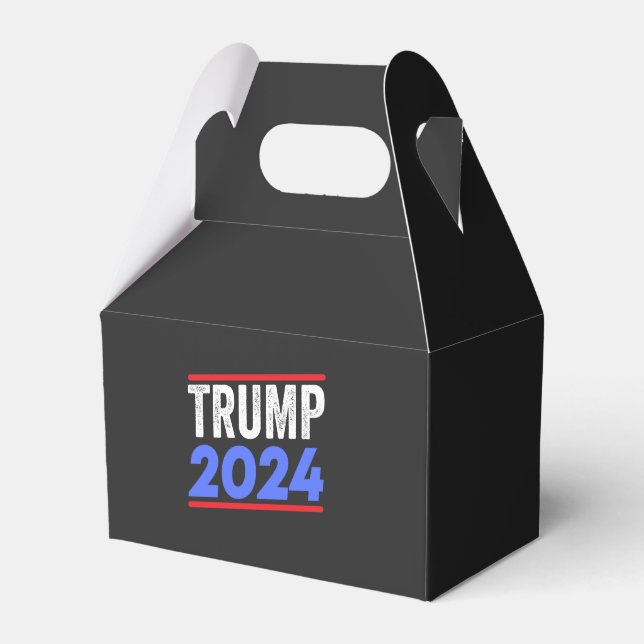Trump 2024 For President Donald Jr. Maga Election Favour Box (Front Side)