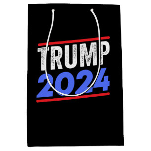 Trump 2024 For President Donald Jr. Maga Election Medium Gift Bag