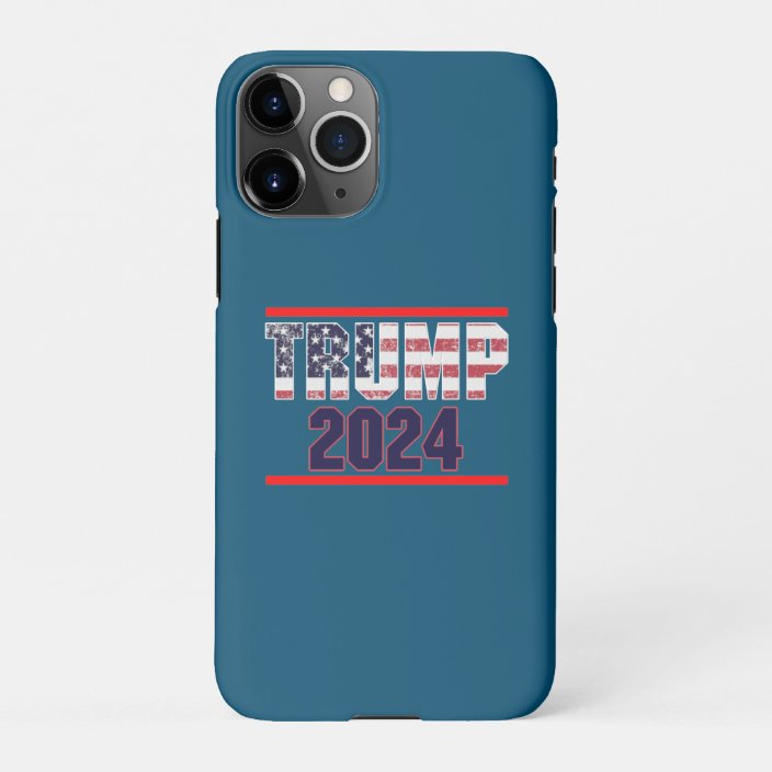 Trump 2024 For President Election Voting Rights iPhone Case Zazzle.co.uk