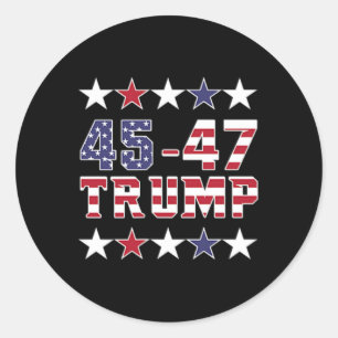 Trump 2024 Funny Time To Take Out Garbyge Biden (o Classic Round Sticker
