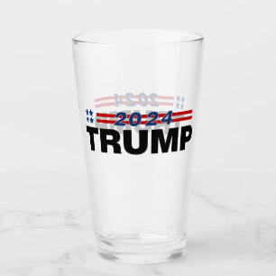 Trump 2024 glass