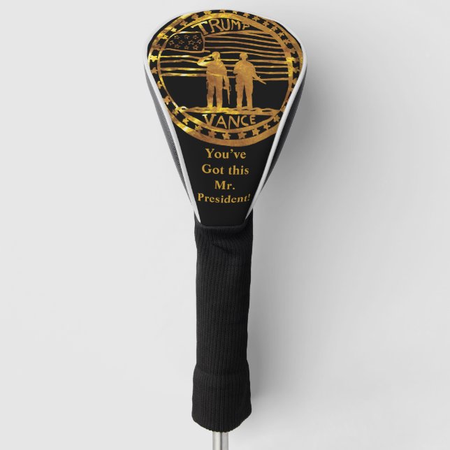 TRUMP 2024 GOLF HEAD COVER (Front)