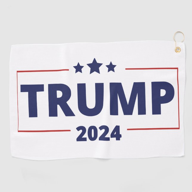 Trump 2024 golf towel (Horizontal)