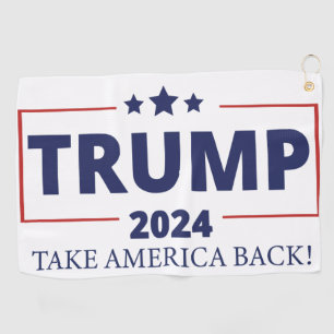Trump 2024 golf towel