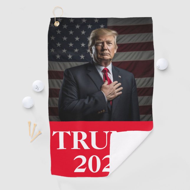Trump 2024 golf towel (InSitu)
