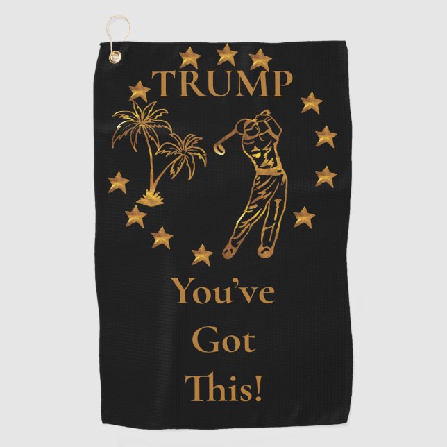 TRUMP 2024 GOLF TOWEL (Front)