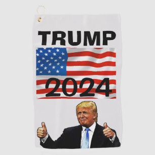 TRUMP 2024 GOLF TOWEL PATRIOTIC