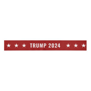 Trump 2024  grosgrain ribbon