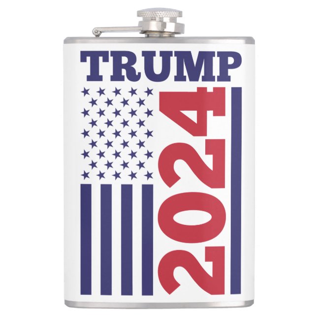Trump 2024 hip flask (Front)