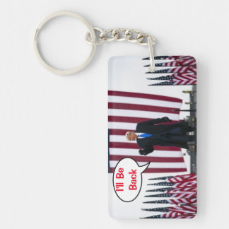 Trump 2024 I'll Be Back Key Ring
