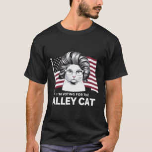 Trump 2024 I'm Voting For The Alley Cat Republican T-Shirt