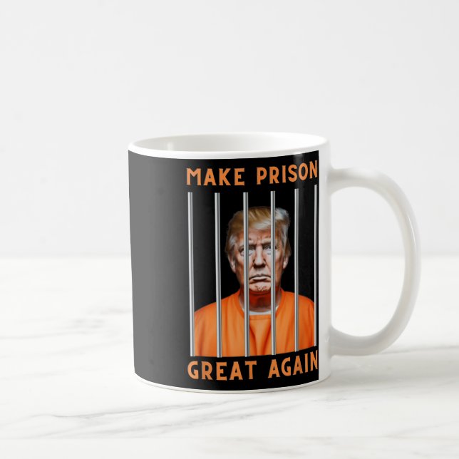 Trump 2024 In Prison  Coffee Mug (Right)