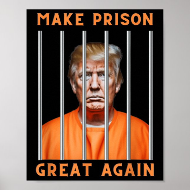 Trump 2024 In Prison  Poster (Front)