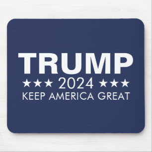 Trump 2024 Keep America Great Mouse Mat