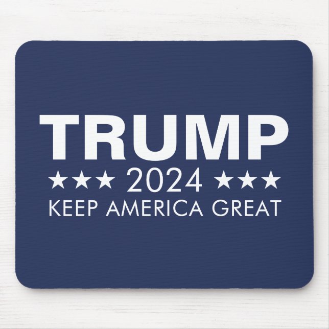 Trump 2024 Keep America Great Mouse Mat (Front)
