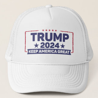 Trump 2024 - Keep America Great Trucker Hat
