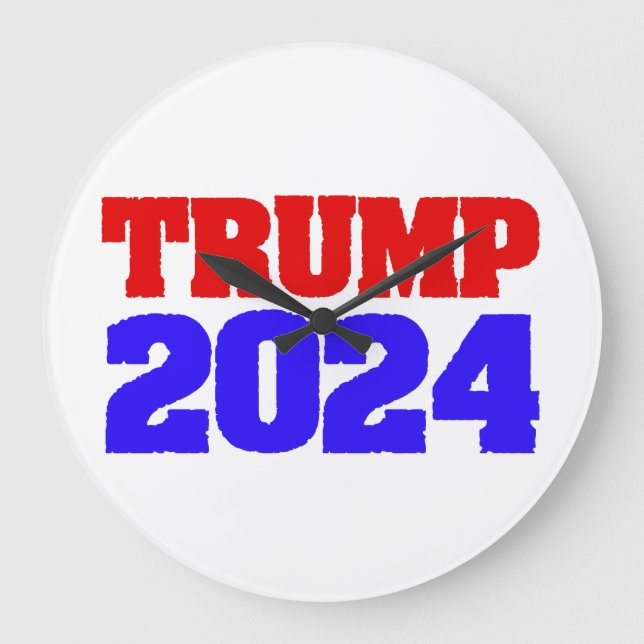 Trump 2024 large clock (Front)
