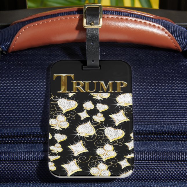 TRUMP 2024 LUGGAGE TAG (Front Insitu 2)