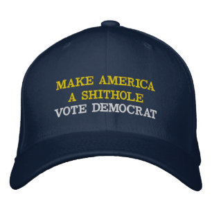 Trump 2024 Make America - Funny Anti Biden Embroidered Hat