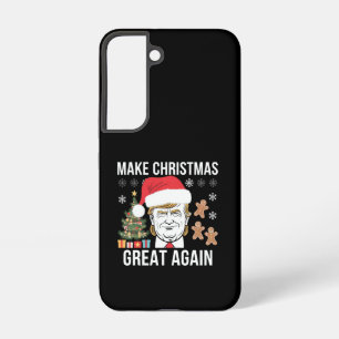 Trump 2024 Make Christmas Great Again Election Samsung Galaxy Case