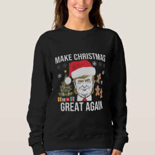Trump 2024 Make Christmas Great Again Election Sweatshirt