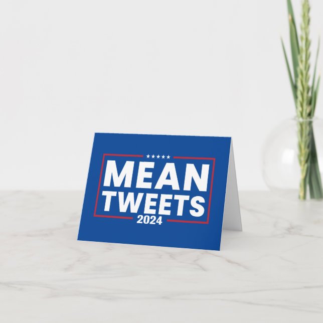Trump 2024 Mean Tweets Election Invitation (Front)