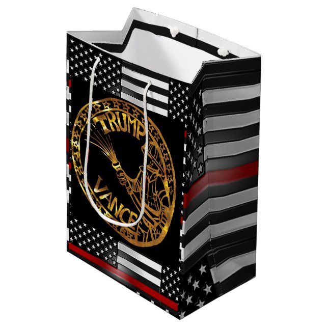 TRUMP 2024 MEDIUM GIFT BAG (Front Angled)