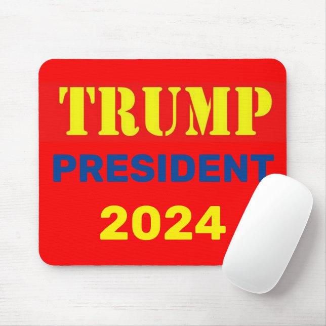TRUMP 2024   MOUSE MAT (With Mouse)