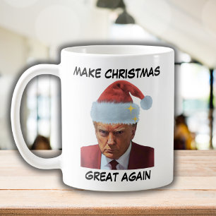 Trump 2024 Mug shot Make Christmas Great Again