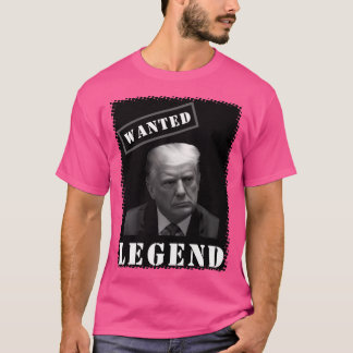 Trump 2024 Mugshot President Legend T-Shirt