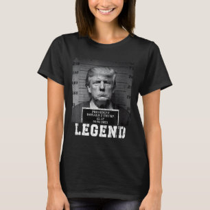 Trump 2024 Mugshot President Legend Take America B T-Shirt