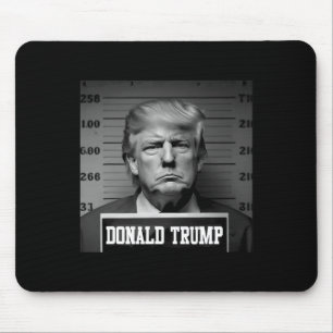 Trump 2024 Mugshot Trump Mug Shot President Mouse Mat