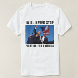 Trump  2024  Never Surrender T-Shirt