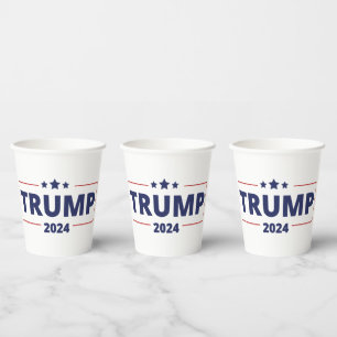 Trump 2024 paper cups