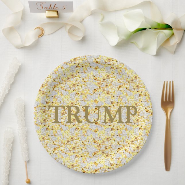 TRUMP 2024 PAPER PLATE (Wedding)