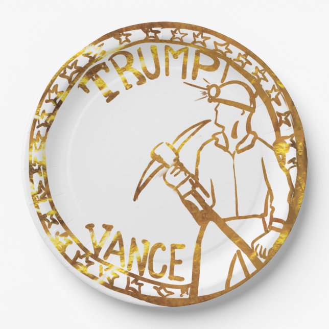 TRUMP 2024 PAPER PLATE (Front)