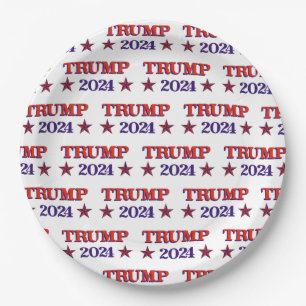 TRUMP 2024 PAPER PLATES